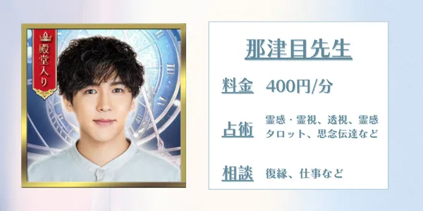 電話占いリノア那津目(ナツメ)先生