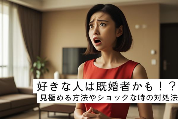好きな人は既婚者？見極める方法や既婚者でショックな時の対処法