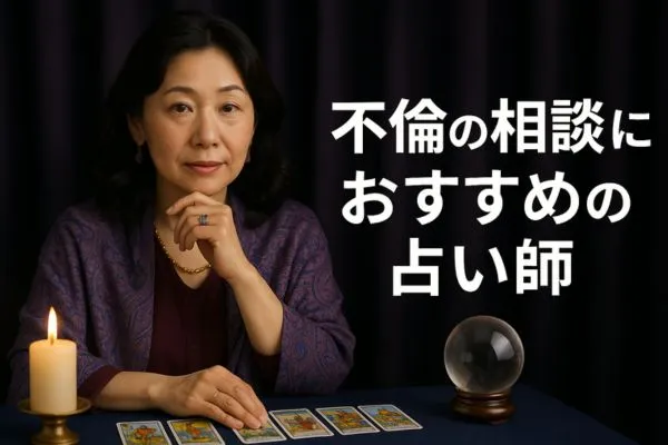 不倫の相談におすすめの占い師