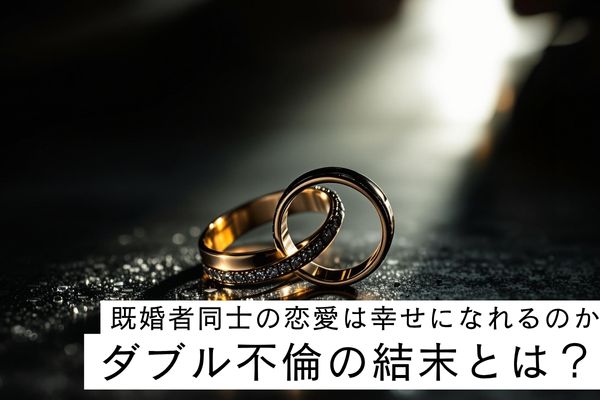 ダブル不倫の結末は？既婚者同士の恋愛は幸せになれるのか