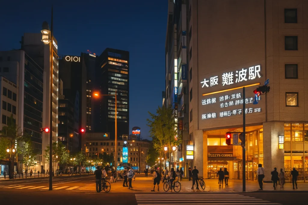 大阪難波駅前